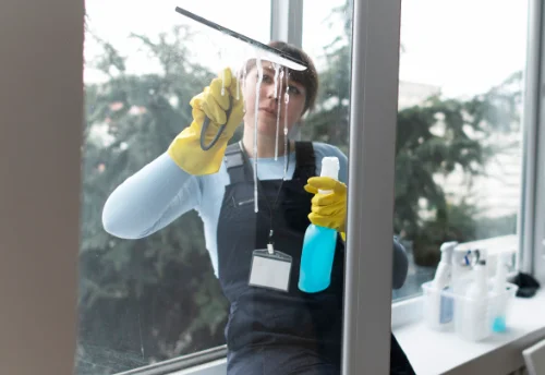 Nettoyage de vitres intérieures et extérieures à Dompierre-sur-Nièvre